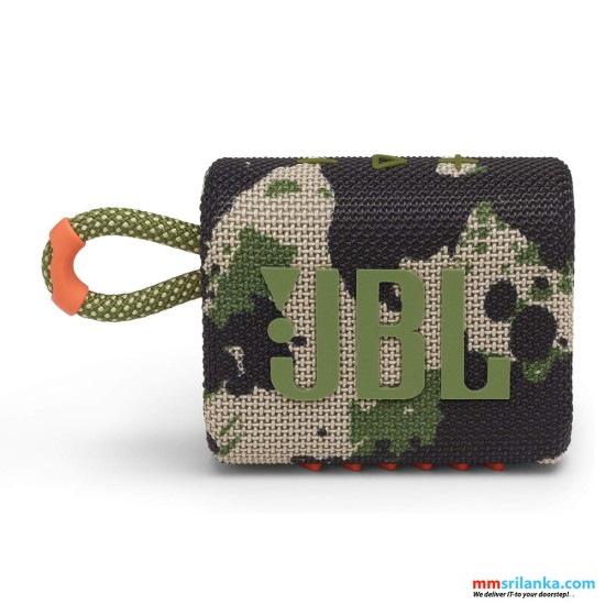 JBL GO 3 CAMOUFLAGE BLUETOOTH SPEAKER (6M)